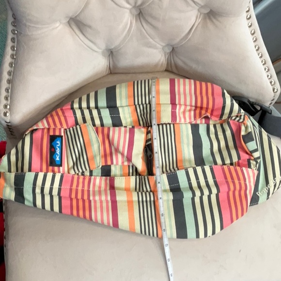 Kavu Striped Colorful Rope Bag with Wallet - Picture 5 of 11